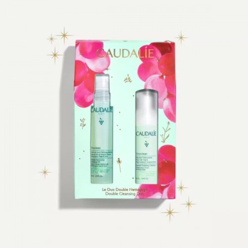 Caudalie Promo Xmas Vinoclean Makeup Removing Cleansing Oil Λάδι Καθαρισμού Προσώπου & Ντεμακιγιάζ 75ml & Δώρο Vinoclean Instant Foaming Cleanser, Απαλός Αφρός Καθαρισμού Προσώπου με Ενυδατικό Σταφύλι & Φασκόμηλο 50ml