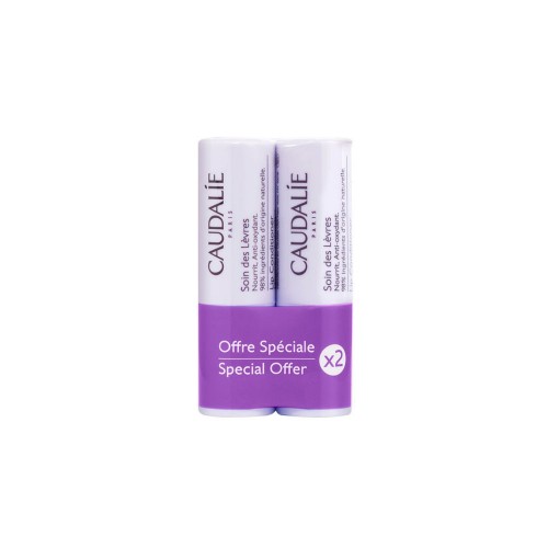 Caudalie Promo Lip Conditioner Ενυδατικό Χειλιών, 2x4,5gr