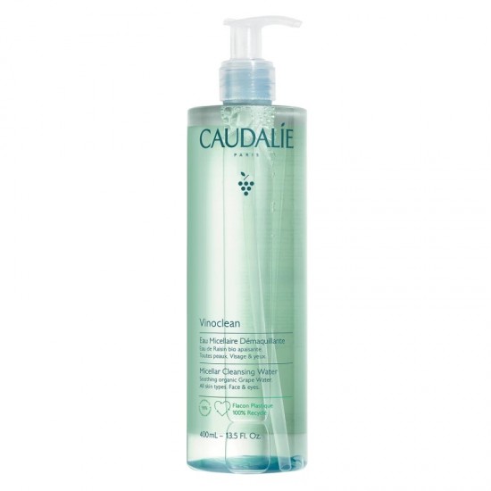 Caudalie Vinoclean Micellar Water Διαυγές Νερό που Αφαιρεί το Μακιγιάζ 400ml Caudalie Vinoclean Micellar Water Διαυγές Νερό που Αφαιρεί το Μακιγιάζ 400ml