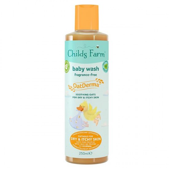 Childs Farm OatDerma Baby Wash-Βρεφικό Αφρόλουτρο από την Γέννηση, 250ml