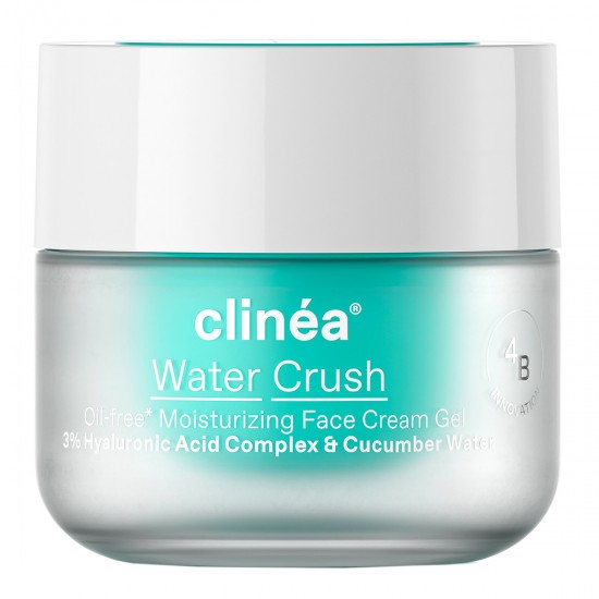 Clinea Water Crush Oil Free Moisturizing Face Cream Gel, Ενυδατική Κρέμα-Gel Προσώπου Ελαφριάς Υφής 50ml Clinea Water Crush Oil Free Moisturizing Face Cream Gel, Ενυδατική Κρέμα-Gel Προσώπου Ελαφριάς Υφής 50ml