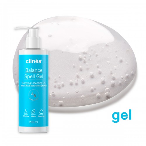 Clinea Balance Spell Gel Purifying Cleansing Gel, Καθαριστικό Gel Προσώπου 200ml Clinea Balance Spell Gel Purifying Cleansing Gel, Καθαριστικό Gel Προσώπου 200ml
