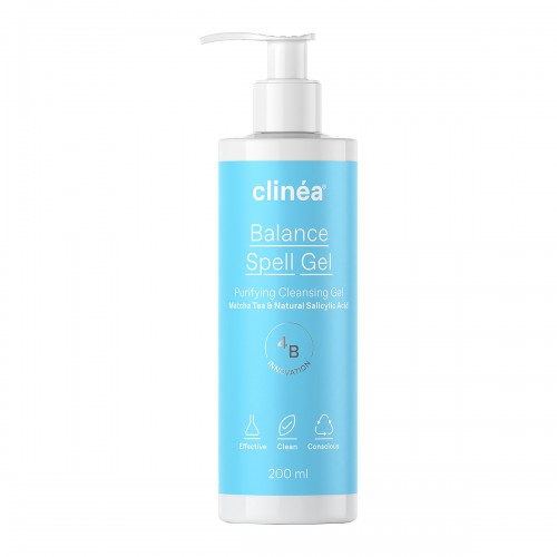 Clinea Balance Spell Gel Purifying Cleansing Gel, Καθαριστικό Gel Προσώπου 200ml