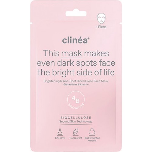 Clinea Brightening & Anti-Spot Biocellulose Face Mask Μάσκα Προσώπου Κατά των Κηλίδων & της Υπερμελάγχρωσης 1τεμ Clinea Brightening & Anti-Spot Biocellulose Face Mask Μάσκα Προσώπου Κατά των Κηλίδων & της Υπερμελάγχρωσης 1τεμ