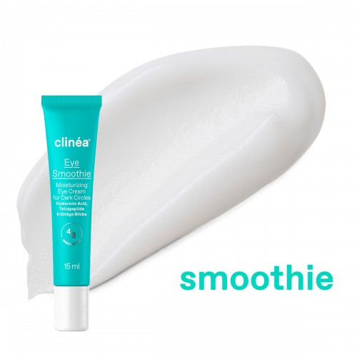 Clinea Eye Smoothie Moisturizing Eye Cream for Dark Circles, Κρέμα Ματιών για Μαύρους Κύκλους 15ml Clinea Eye Smoothie Moisturizing Eye Cream for Dark Circles, Κρέμα Ματιών για Μαύρους Κύκλους 15ml