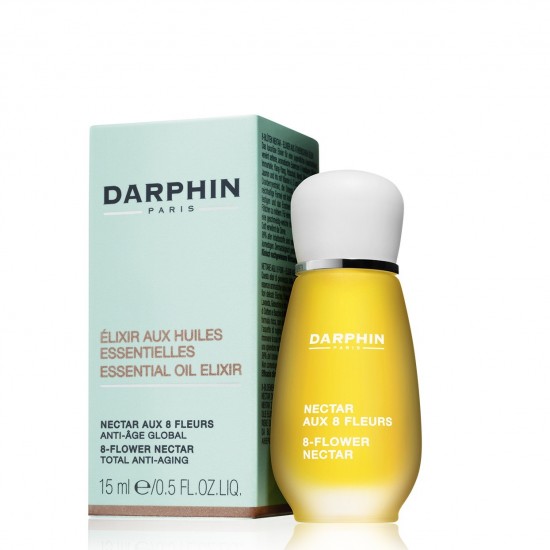 Darphin 8 flower Nectar, Ελιξίριο Αιθέριο Έλαιο Νύχτας,Σύσφιξη 15ml