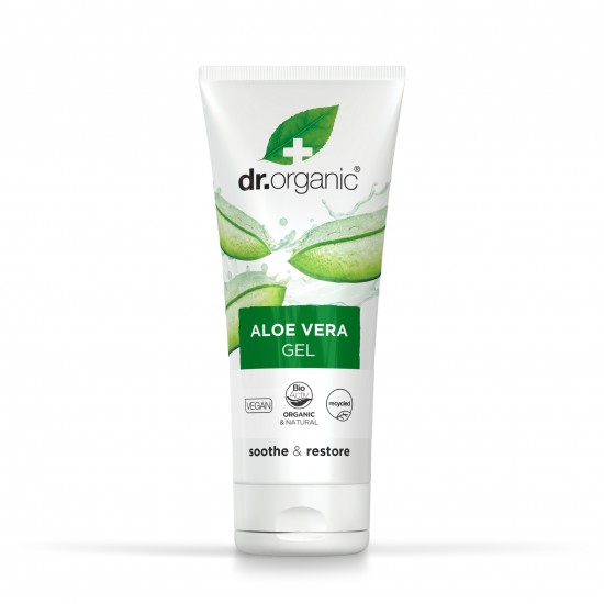 Dr. Organic Aloe Vera Gel Double Strength Ενυδατικό Τζελ με Αλόη Βέρα για Όλο το Σώμα 200 ml