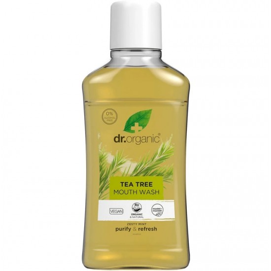 Dr.Organic Organic Tea Tree Mouthwash 500ml