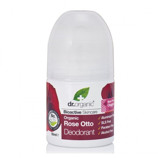 Dr.Organic Rose Otto Deodorant 50ml 