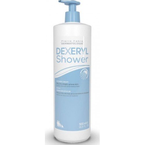 Dexeryl Shower Cream 500ml Κρέμα Καθαρισμού & Ενυδάτωσης για Πολύ Ξηρό & Ατοπικό Δέρμα 500ml