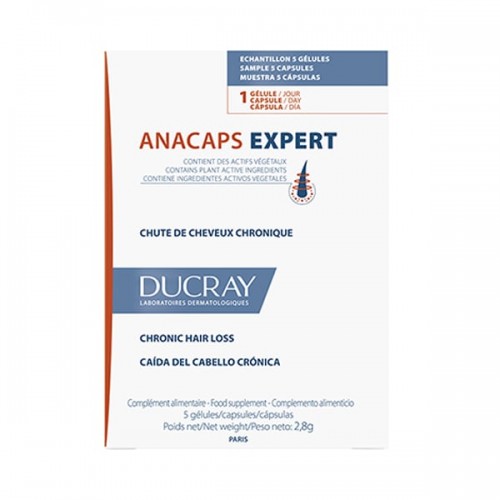 Ducray Anacaps Expert Συμπλήρωμα Διατροφής Για Την Χρόνια Τριχόπτωση 30 κάψουλες Ducray Anacaps Expert Συμπλήρωμα Διατροφής Για Την Χρόνια Τριχόπτωση 30 κάψουλες