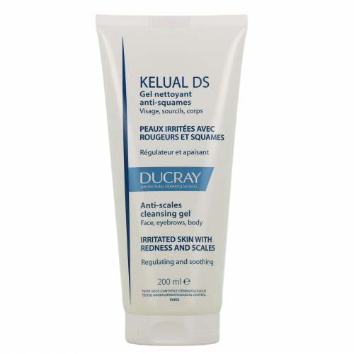 Ducray Kelual Ds Gel Moussant, Καθαριστικό Τζελ Για Ευαίσθητα Δέρματα 200ml Ducray Kelual Ds Gel Moussant, Καθαριστικό Τζελ Για Ευαίσθητα Δέρματα 200ml