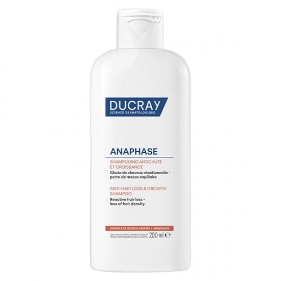 Ducray Anaphase+ Anti-Hair Loss & Growth Σαμπουάν κατά της Τριχόπτωσης & Ανάπτυξης των Μαλλιών 200ml