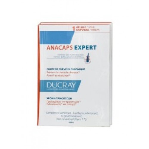 Ducray Anacaps Expert Συμπλήρωμα Διατροφής Για Τη Χρόνια Τριχόπτωση 2x30caps Ducray Anacaps Expert Συμπλήρωμα Διατροφής Για Τη Χρόνια Τριχόπτωση 2x30caps