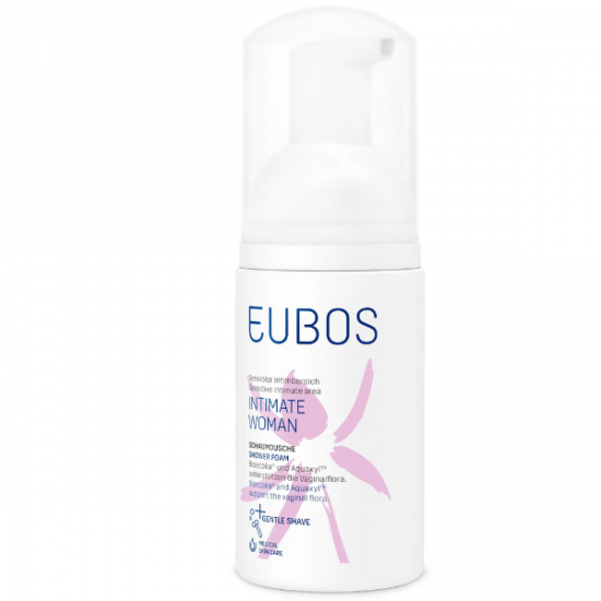 Eubos Intimate Woman Shower Foam Αφρός Καθαρισμού Για Την Ευαίσθητη Περιοχή 100ml