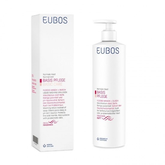 Eubos Liquid Red Washing Emulsion, Υγρό Καθαρισμού Προσώπου/Σώματος 400ml Eubos Liquid Red Washing Emulsion, Υγρό Καθαρισμού Προσώπου/Σώματος 400ml
