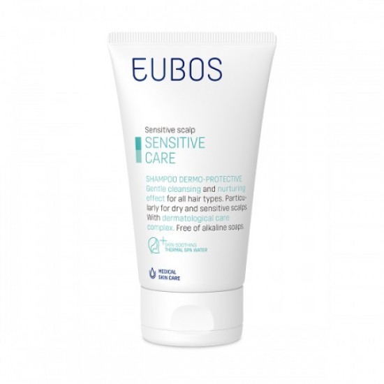 Eubos Sensitive Shampoo Dermo-Protective, Σαμπουάν για ευαίσθητα και ξηρά μαλλιά 150ml