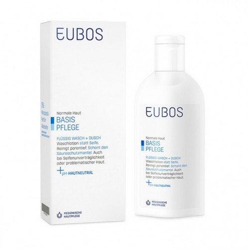 Eubos Liquid Blue, Προσφέρει βαθύ καθαρισμό αφαιρώντας τη λιπαρότητα και τα νεκρά κύτταρα 200ml Eubos Liquid Blue, Προσφέρει βαθύ καθαρισμό αφαιρώντας τη λιπαρότητα και τα νεκρά κύτταρα 200ml