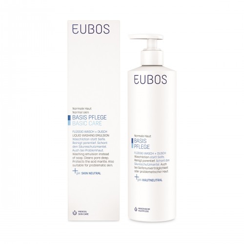 Eubos Liquid Washing Emulsion Blue, Υγρό Καθαρισμού Προσώπου και Σώματος 400ml Eubos Liquid Washing Emulsion Blue, Υγρό Καθαρισμού Προσώπου και Σώματος 400ml