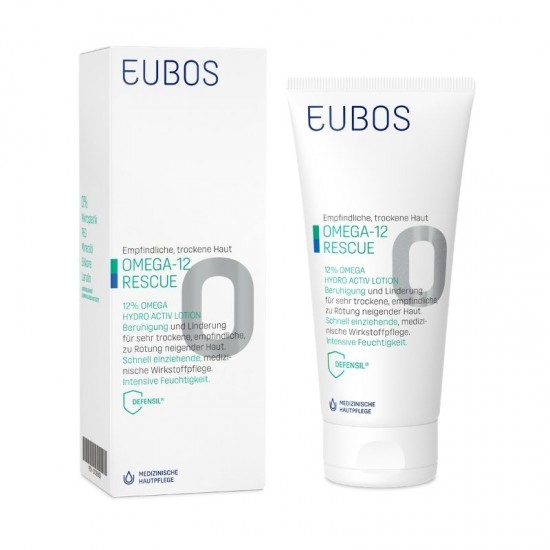 Eubos Omega 12% Hydro Active Lotion, Γαλάκτωμα Σώματος 200ml