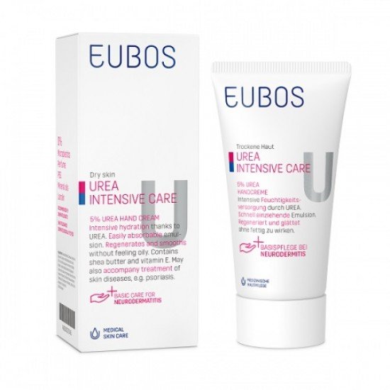 Eubos Urea 5% Hand Cream, Κρέμα για το Ξηρό & Σκασμένο Δέρμα των Χεριών 75ml Eubos Urea 5% Hand Cream, Κρέμα για το Ξηρό & Σκασμένο Δέρμα των Χεριών 75ml