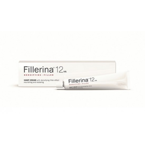 Fillerina 12HA Densifying Filler Night Cream Grade 5 Κρέμα Νυκτός Αναπλήρωσης Όγκου και Γεμίσματος Στάδιο 5 50ml