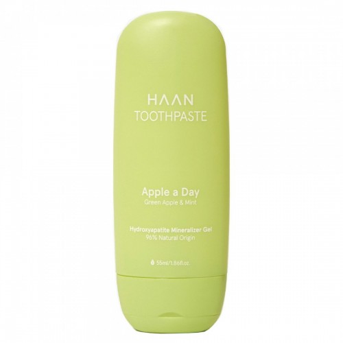 Haan Toothpaste Apple a Day Green Apple & Mint, Οδοντόκρεμα 55ml Haan Toothpaste Apple a Day Green Apple & Mint, Οδοντόκρεμα 55ml