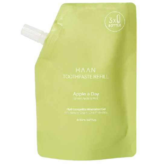 Haan Toothpaste Refill Apple a Day Green Apple & Mint, Οδοντόκρεμα 150ml