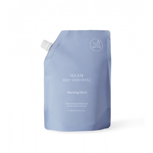 Haan Body Wash Refill Morning Glory Moisturising & Prebiotic Gel, Αφρόλουτρο 450ml Haan Body Wash Refill Morning Glory Moisturising & Prebiotic Gel, Αφρόλουτρο 450ml