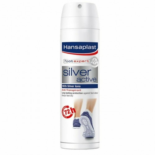 Hansaplast Silver Active Footcare Ανθιδρωτικό Αποσμητικό Σπρέι Ποδιών 150ml Hansaplast Silver Active Footcare Ανθιδρωτικό Αποσμητικό Σπρέι Ποδιών 150ml