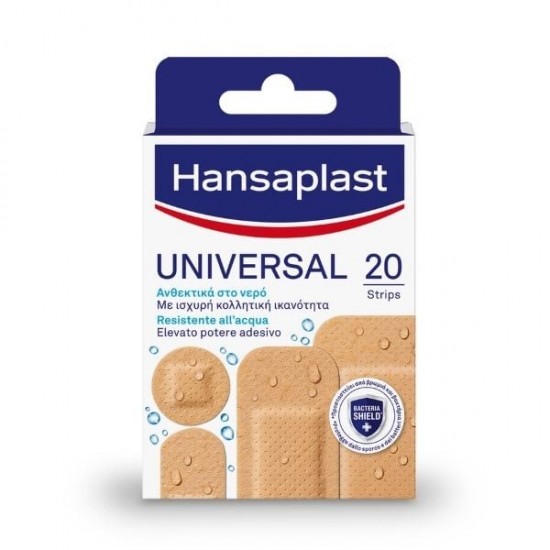 Hansaplast Universal Water Resistant 20τμχ Hansaplast Universal Water Resistant 20τμχ