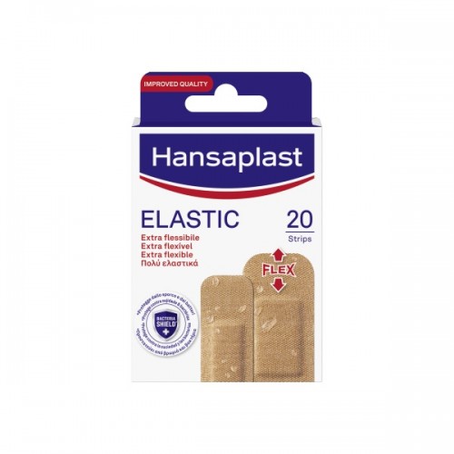 Hansaplast Elastic Επιθέματα πολύ Ελαστικά x 20 Strips