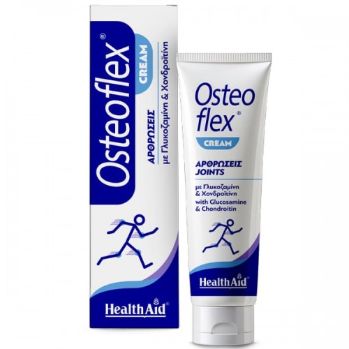 Health Aid Osteoflex Cream Glucosamine & Chondroitin Κρέμα για Αρθρώσεις & Συνδετικούς Ιστούς 100ml Health Aid Osteoflex Cream Glucosamine & Chondroitin Κρέμα για Αρθρώσεις & Συνδετικούς Ιστούς 100ml