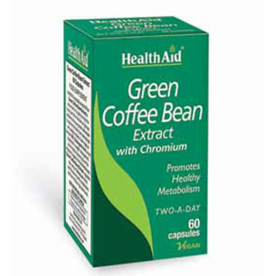 Health Aid Green Coffee Bean Extract, Συμπληρώμα Δίαιτας 60 Κάψουλες