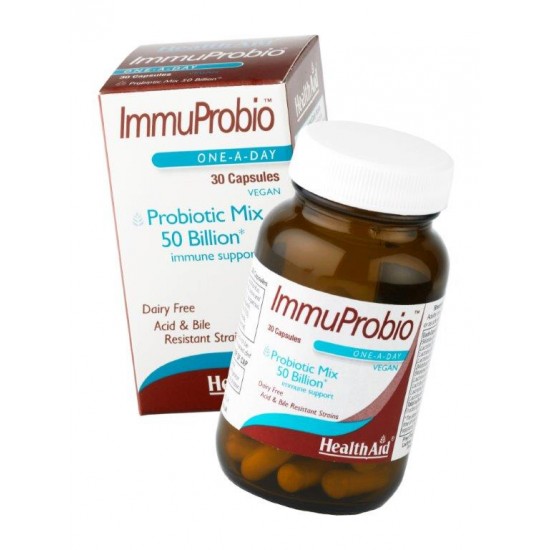 Health Aid ImmuProbio, Προβιοτικά 30 Κάψουλες Health Aid ImmuProbio, Προβιοτικά 30 Κάψουλες