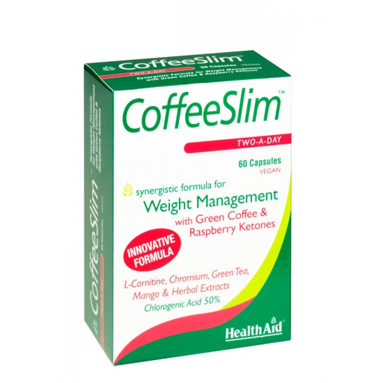 Health Aid Coffee Slim, Πράσινος Καφές 60 Κάψουλες
