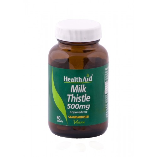 Health Aid Milk Thistle 500mg, Φυτικό Συμπλήρωμα 30 Ταμπλέτες Health Aid Milk Thistle 500mg, Φυτικό Συμπλήρωμα 30 Ταμπλέτες