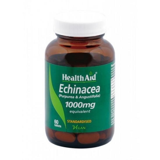 Health Aid Echinacea 1000mg, Συμπλήρωμα Διατροφής 60 Ταμπλέτες