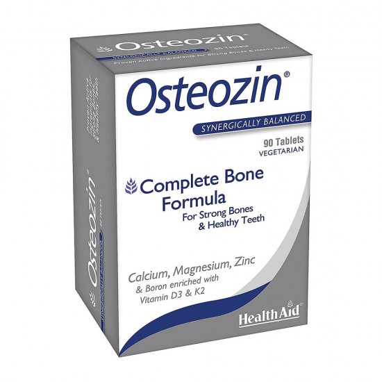 Health Aid Osteozin, Συμπλήρωμα για τα Οστά 90 Tabs Health Aid Osteozin, Συμπλήρωμα για τα Οστά 90 Tabs