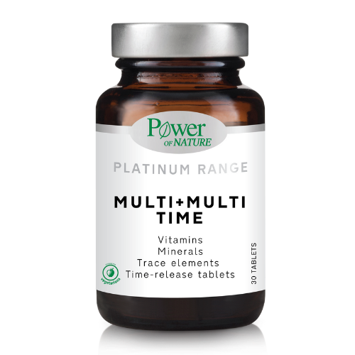 Power of Nature Platinum Range Multi+ Multi Time Πολυβιταμίνη 30tabs Power of Nature Platinum Range Multi+ Multi Time Πολυβιταμίνη 30tabs
