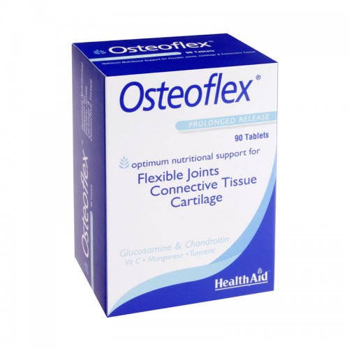 Health Aid Osteoflex Διατροφική Υποστήριξη των Αρθρώσεων με Γλυκοζαμίνη & Χονδροϊτίνη 90 Ταμπλέτες