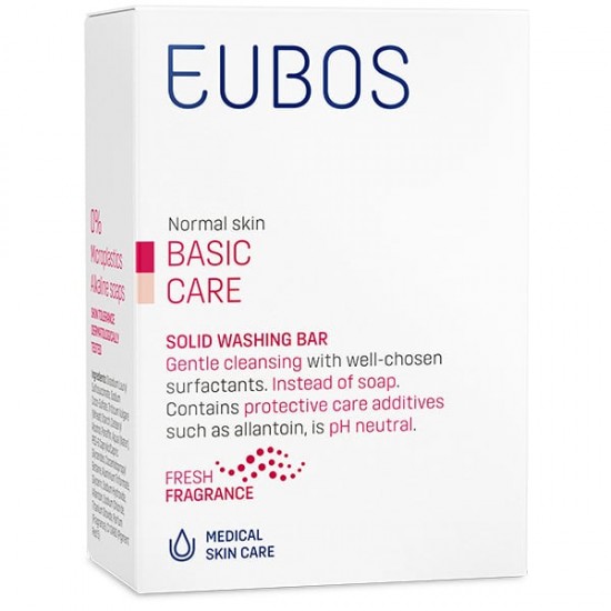Eubos Solid Washing Bar, Πλάκα Καθαρισμού Αντί Σαπουνιού Κόκκινο 125gr Eubos Solid Washing Bar, Πλάκα Καθαρισμού Αντί Σαπουνιού Κόκκινο 125gr