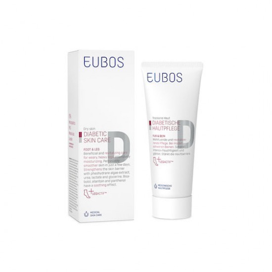 Eubos Diabetic Skin Care Foot & Leg Κρέμα για Διαβητικά Πόδια 100ml