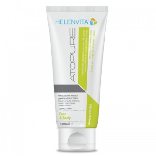 Helenvita Atopure Shower Cream Απαλό Καθαριστικό Καθημερινής Χρήσης 200ml Helenvita Atopure Shower Cream Απαλό Καθαριστικό Καθημερινής Χρήσης 200ml