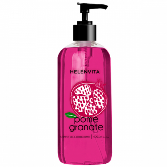 Helenvita Shower Gel Pomegranate Αφρόλουτρο με Φρουτώδες Άρωμα 490ml