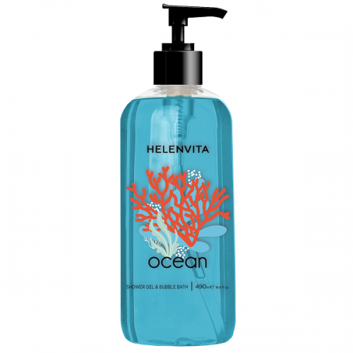 Helenvita Shower Gel Ocean Αφρόλουτρο Με άρωμα Θαλασσινής Αύρας 490ml Helenvita Shower Gel Ocean Αφρόλουτρο Με άρωμα Θαλασσινής Αύρας 490ml