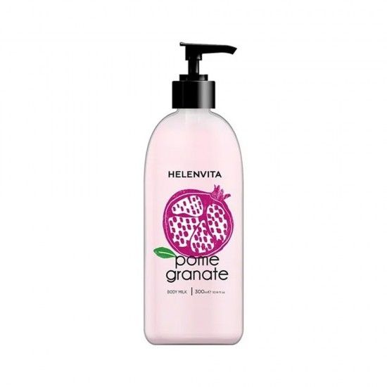 Helenvita Body Milk Pomegranate Γαλάκτωμα Σώματος Mε Άρωμα Ρόδι 300ml