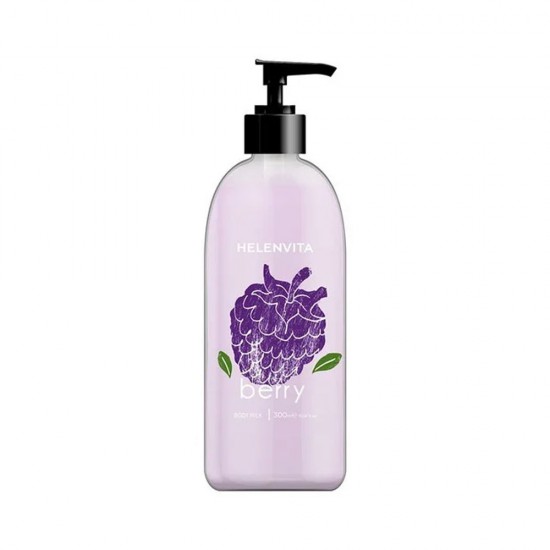 Helenvita Body Milk Berry Γαλάκτωμα Σώματος Mε Άρωμα Μύρτιλο 300ml