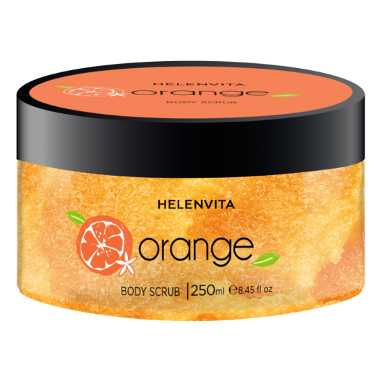 Helenvita Body Scrub Orange Blossom Απολέπιση Σώματος Με Άρωμα Πορτοκαλιού 250ml