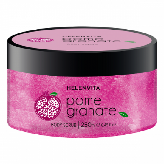 Helenvita Body Scrub Pomegranate Απολέπιση Σώματος Με Άρωμα Ροδιού & Τροπικ΄΄ων Φρούτων 250ml